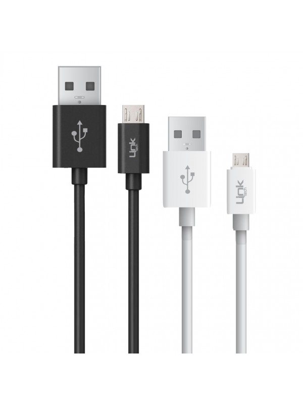 LinkTech K558 Micro USB Şarj ve Data Kablosu 2.4A 1mt