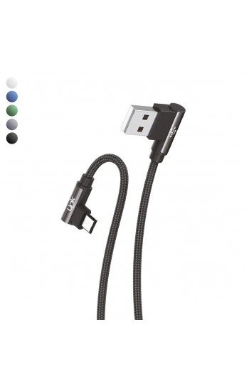 Linktech K592 Safe Micro USB 90 Derece Data/Şarj Kablosu 3A 1.5mt…