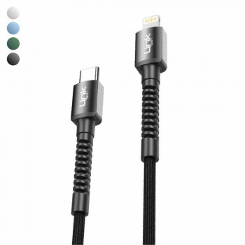 LinkTech K599 Type-C to Lightning 27W 1m Şarj Kablosu LinkTech K599 Type-C to Lightning 27W 1m Şarj Kablosu