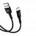 LinkTech K600 Premium Micro USB Data/Şarj Kablosu 2.4A 1mt Siyah