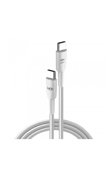 LinkTech K609 PD Type-C - Type-C 60W Hızlı Data ve Şarj Kablosu 2mt…
