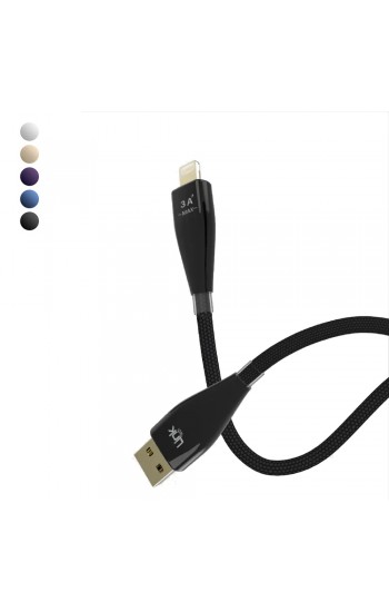LinkTech K692 USB-A to Lightning 3A Hızlı Örgü Data ve Şarj Kablosu… LinkTech K692 USB-A to Lightning 3A Hızlı Örgü Data ve Şarj Kablosu…
