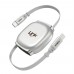 LinkTech KN01 240W Type-C to Type-C Makaralı Data ve Şarj Kablosu
