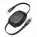 LinkTech KN02 30W 3A Hızlı Type-C to Lightning Makaralı Şarj ve Data Kablosu LinkTech KN02 30W 3A Hızlı Type-C to Lightning Makaralı Şarj ve Data Kablosu