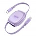 LinkTech KN02 30W Type-C to Lightning Makaralı Data ve Şarj Kablosu