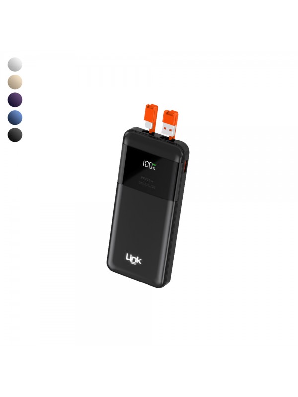 Linktech LC13 Led Ekranlı 10000 mAh 22.5W Type-C+Lightning Powerbank…
