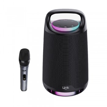 LinkTech M406 Premium RGB 80W Mikrofonlu Kablosuz BT Hoparlör LinkTech M406 Premium RGB 80W Mikrofonlu Kablosuz BT Hoparlör