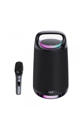 LinkTech M406 Premium RGB 80W Mikrofonlu Kablosuz BT Hoparlör…