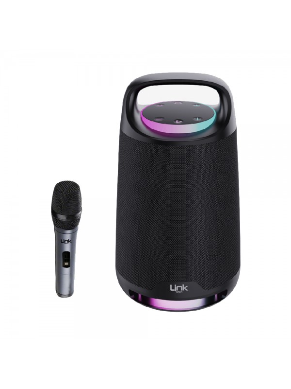 LinkTech M406 Premium RGB 80W Mikrofonlu Kablosuz BT Hoparlör…