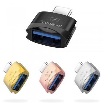 LinkTech O193 Type-C - USB Dönüştürücü OTG Zinc Metal Adaptör LinkTech O193 Type-C - USB Dönüştürücü OTG Zinc Metal Adaptör