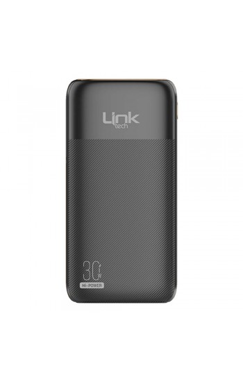 LinkTech PD13 Premium 10000 mAh PD 30W Süper Hızlı Powerbank Siyah…