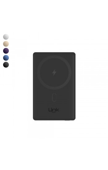 LinkTech WP15 Premium 5000 mAh 15W Kablosuz Şarj Powerbank