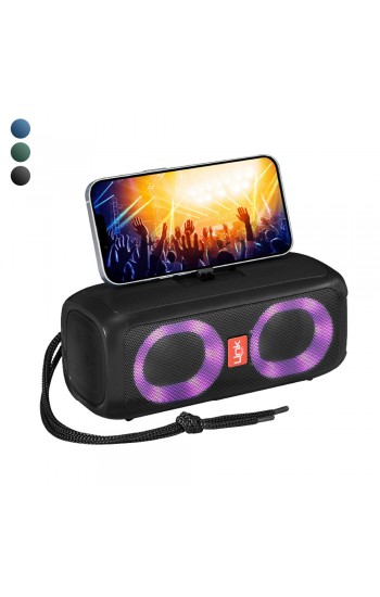 LinkTech Q218 Bluetooth Hoparlör RGB USB Aux Hafıza Kartı Stant