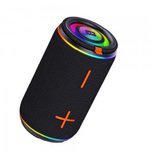 LinkTech Q225 TWS Ritim Işıklı V6.0 Taşınabilir Bluetooth Hoparlör