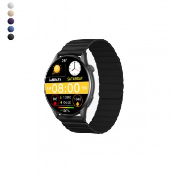 LinkTech S104 Premium Amoled Ekran Akıllı Saat Yedek Kordon Hediyeli