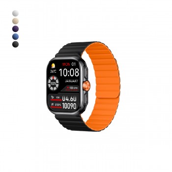 LinkTech S105 Premium Amoled Ekran Akıllı Saat Yedek Kordon Hediyeli