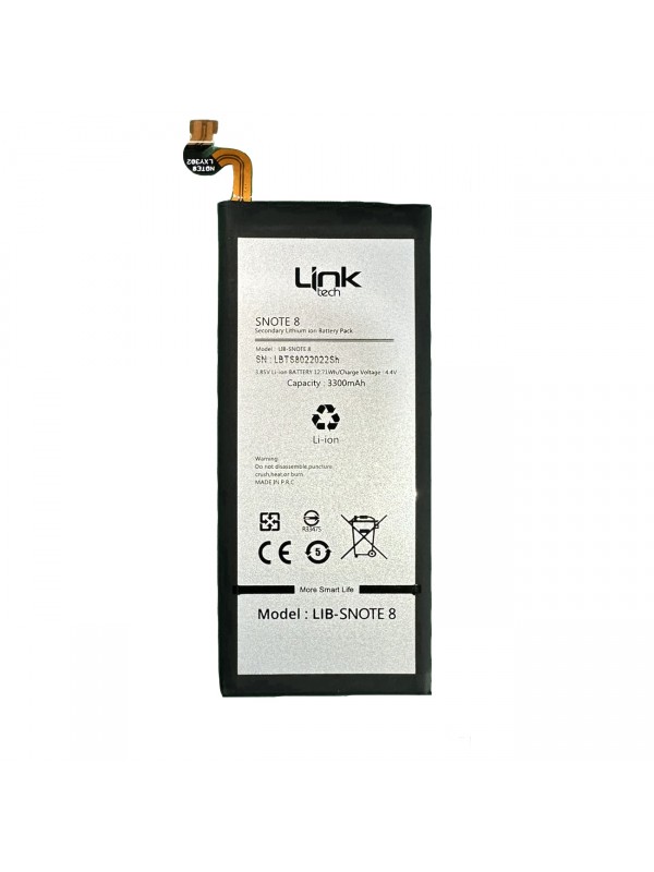LinkTech Samsung Galaxy Note 8 Premium Batarya BN950 3300 mAh… LinkTech Samsung Galaxy Note 8 Premium Batarya BN950 3300 mAh…