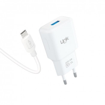 LinkTech T440e Strong Eco Şarj Aleti ve Micro USB Kablo Set 2.1A LinkTech T440e Strong Eco Şarj Aleti ve Micro USB Kablo Set 2.1A