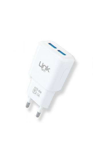 LinkTech T445 Auto-ID Özellikli 2x USB 2.1A Şarj Adaptörü…