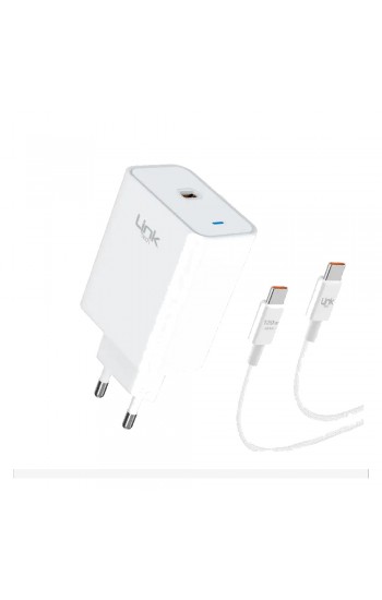 LinkTech T463e Eco 45W (67-120W) QC3.0 Type-C Type-C Kablolu Şarj Aleti… LinkTech T463e Eco 45W (67-120W) QC3.0 Type-C Type-C Kablolu Şarj Aleti…