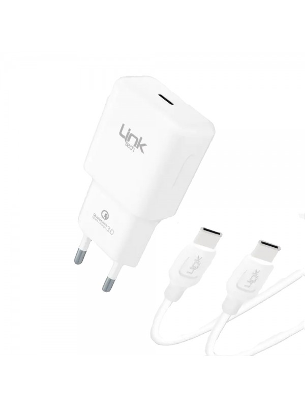 LinkTech T465e Eco 20W PD3.0 QC3.0 Type-C to Type-C Åžarj Aleti Set… LinkTech T465e Eco 20W PD3.0 QC3.0 Type-C to Type-C Åžarj Aleti Set…
