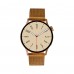 Logia GT2 38mm Çinko Alaşım Kasa Metal Kordon Akıllı Saat - Rose Gold