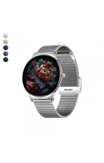 Logia Ultra Thin Femme 48mm Çelik Kasa Metal Kordon Akıllı Saat…