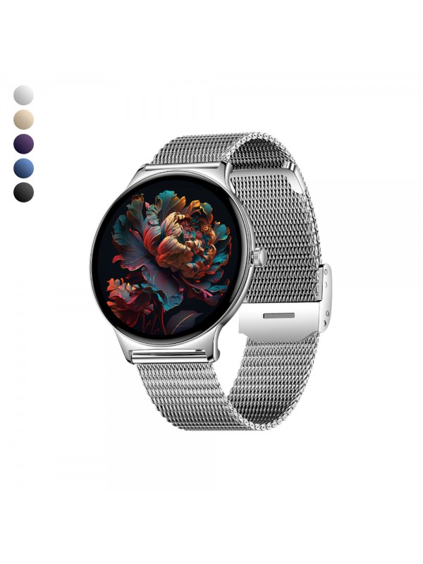 Logia Ultra Thin Femme 48mm Çelik Kasa Metal Kordon Akıllı Saat…