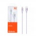 Mcdodo CA-1833 36W USB-A to Lightning Hızlı Data ve Şarj Kablosu 1.2m Mor
