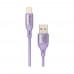 Mcdodo CA-1833 36W USB-A to Lightning Hızlı Data ve Şarj Kablosu 1.2m Mor