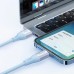 Mcdodo CA-1834 36W USB-A to Lightning Hızlı Data ve Şarj Kablosu 1.2m Mavi