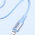 Mcdodo CA-1834 USB-A to Lightning 1.2m Hızlı Data ve Şarj Kablosu - Mavi