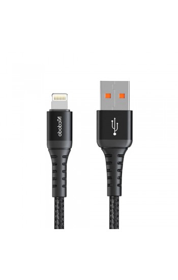 Mcdodo CA-2261 USB-A to Lightning Data Şarj Kablosu 3A 1m Siyah…