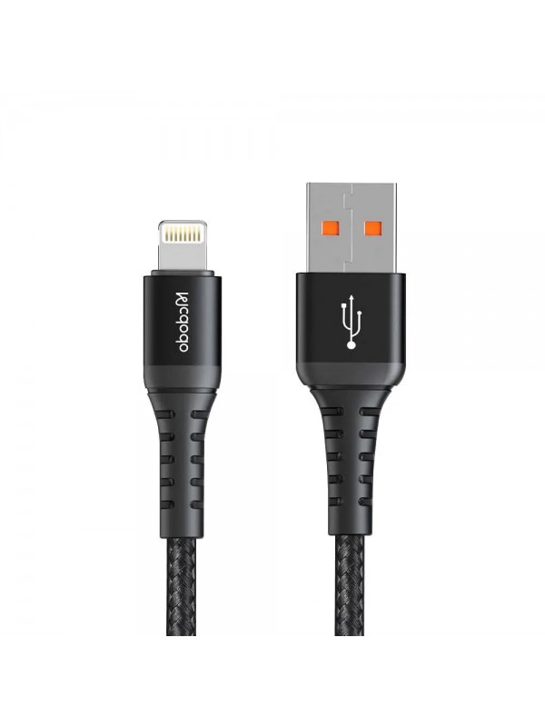 Mcdodo CA-2261 USB-A to Lightning Data Şarj Kablosu 3A 1m Siyah…
