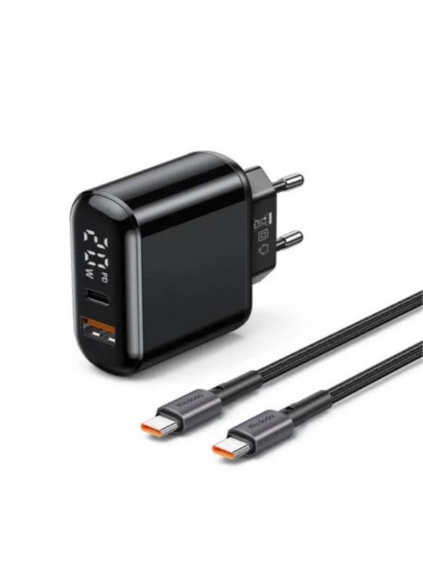 Mcdodo CH-7172 PD3 20W Type-C + USB Şarj Aleti Type-C Kablo Set…