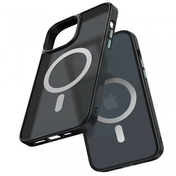 Mcdodo PC-2679 iPhone 13 Pro Max Kılıf Magsafe Mat Silikon Kapak - Siyah Mcdodo PC-2679 iPhone 13 Pro Max Kılıf Magsafe Mat Silikon Kapak - Siyah
