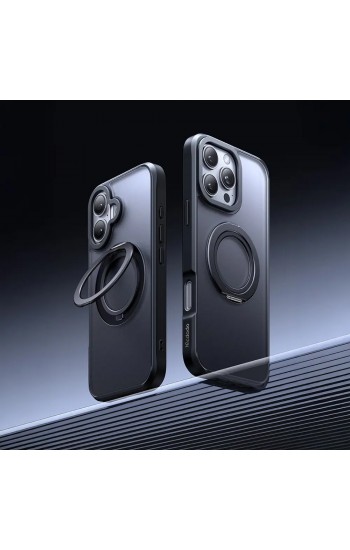 Mcdodo PC-4932 iPhone 16 Pro Kılıf Halka Standlı Kapak - Siyah… Mcdodo PC-4932 iPhone 16 Pro Kılıf Halka Standlı Kapak - Siyah…