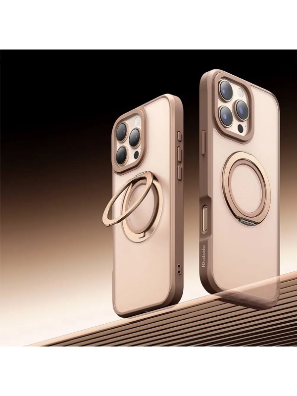 Mcdodo PC-4934 iPhone 16 Pro Kılıf Halka Standlı Kapak - Çöl… Mcdodo PC-4934 iPhone 16 Pro Kılıf Halka Standlı Kapak - Çöl…