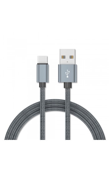 Mosidun Type-C Hızlı Şarj ve Data Kablo Dayanıklı 2mt D7 Silver…