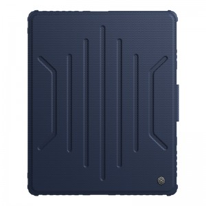 Nillkin iPad Pro 12.9 Bumper Snapsafe Standlı Smart Cover Tablet Kılıf Mavi