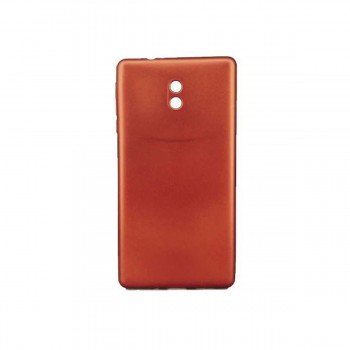 Nokia 6 360 Derece Slim Premium Deri Görünümlü Silikon Kılıf Kırmızı Nokia 6 360 Derece Slim Premium Deri Görünümlü Silikon Kılıf Kırmızı