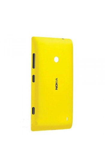 Nokia Lumia 520 Kablosuz Şarj Desteği Arka Kapak Sarı…