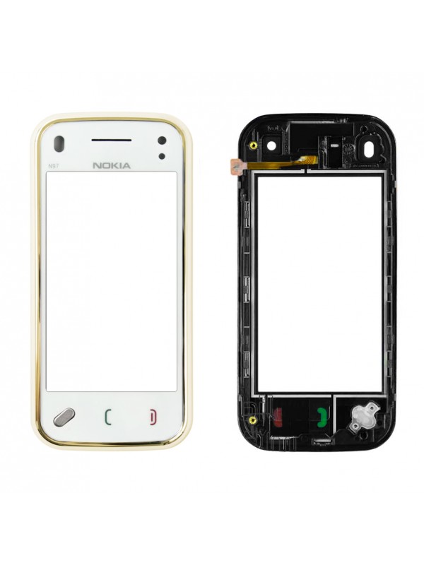 Nokia N97 Mini Dokunmatik Ön Panel Çıtalı Orj - Beyaz&hellip;