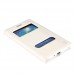 Samsung Galaxy Note 3 Neo (N7500) Gizli Mıknatıslı Pencereli Magnum Kılıf Beyaz Samsung Galaxy Note 3 Neo (N7500) Gizli Mıknatıslı Pencereli Magnum Kılıf Beyaz