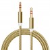NoTech 9A Premium 3.5mm Audio AUX Ses Aktarım Kablosu 3mt NoTech 9A Premium 3.5mm Audio AUX Ses Aktarım Kablosu 3mt
