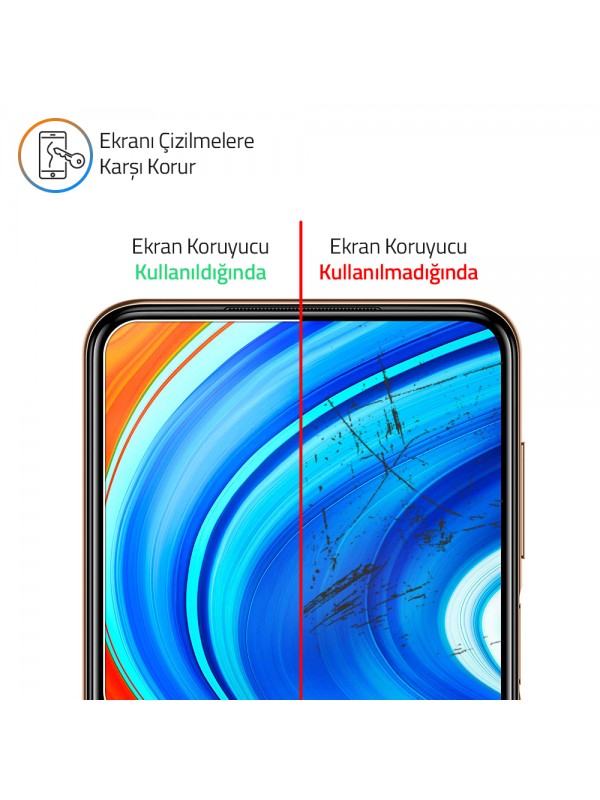 NoTech Asus ZenFone Live 5.0 (ZB501KL) Temperli Cam Ekran Koruyucu…