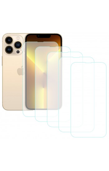 Notech iPhone 13 / 13 Pro Temperli Cam Ekran Koruyucu 5li Eko Paket