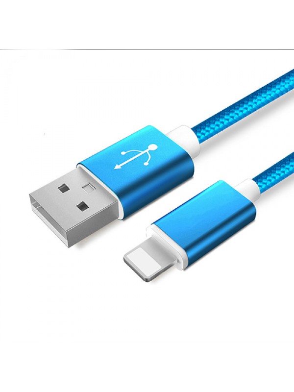 NoTech iPhone Lightning Kırılmaz USB Kablo 1.5mt Mavi&hellip;
