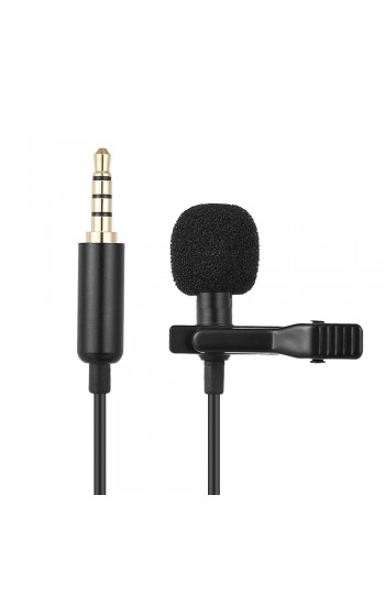 NoTech Lavalier 3.5mm Jack Girişli 2m Kablolu Yaka Mikrofonu…
