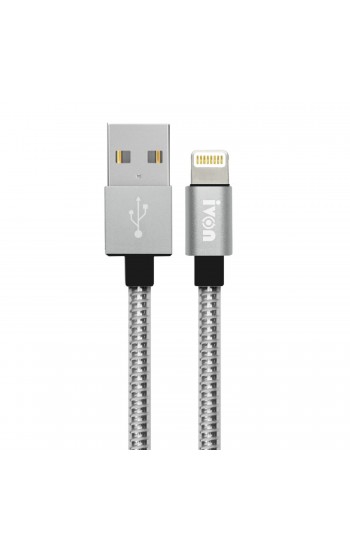 NoTech Lightning Zinc Alloy Metal Dayanıklı 2.4A USB Kablo Gri… NoTech Lightning Zinc Alloy Metal Dayanıklı 2.4A USB Kablo Gri…